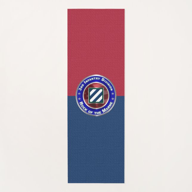 Tapis De Yoga 3e division d'infanterie Roc du Marne ! (Devant)