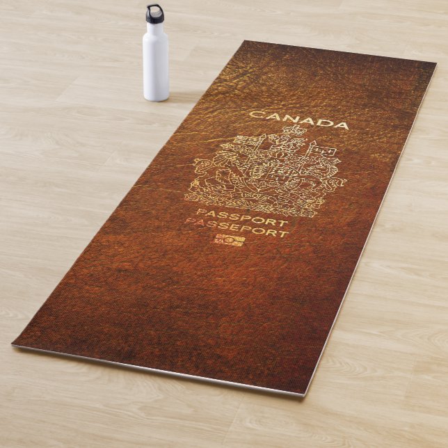 Tapis De Yoga [400] Couverture canadienne du passeport (En situation)
