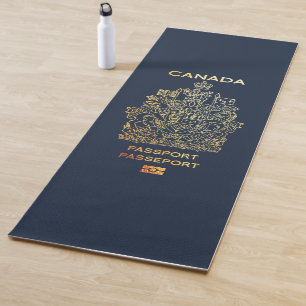 Tapis De Yoga [400] Couverture canadienne du passeport