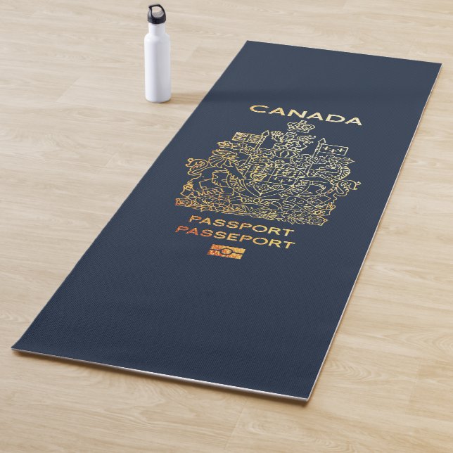 Tapis De Yoga [400] Couverture canadienne du passeport (En situation)