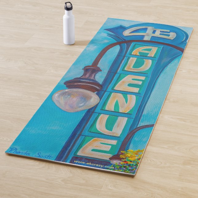 Tapis De Yoga 4th Ave. Marquee (En situation)