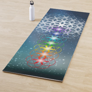 Tapis De Yoga 7 Chakra Universe