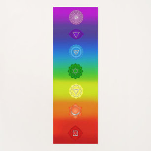 Tapis De Yoga 7 chakras