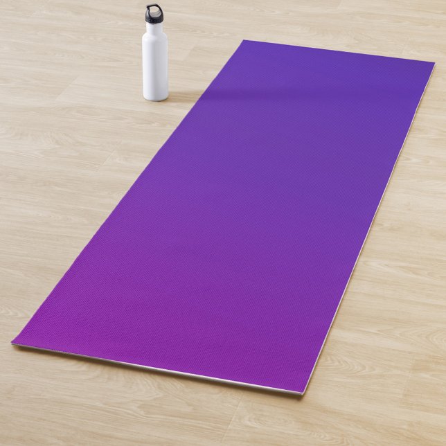 tapis de yoga à dégradé de couleur bleu  (Créateur téléchargé)