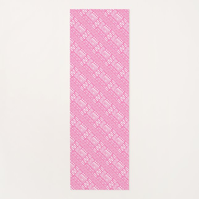 Tapis de yoga à motif tribal (Devant)