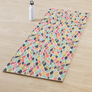 Tapis De Yoga Abstrait Couleur tendance Yoga Exercice Plancher M