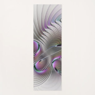 Tapis De Yoga Abstrait moderne Shy Imaginaire Figure Fractal Art