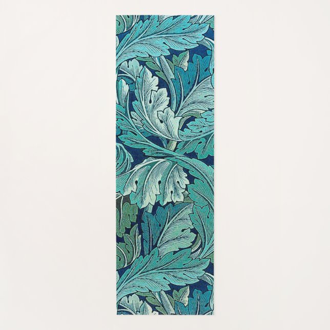 Tapis De Yoga Acanthus Green, William Morris (Devant)