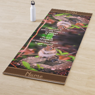 Tapis De Yoga Actes De Gentillesse Citation Inspirationnelle Chi