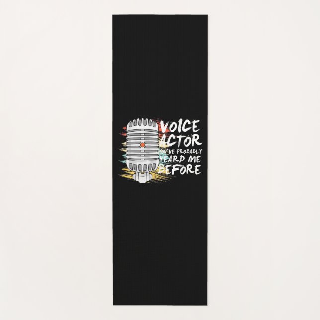 Tapis De Yoga Acteur vocal avant (Devant)