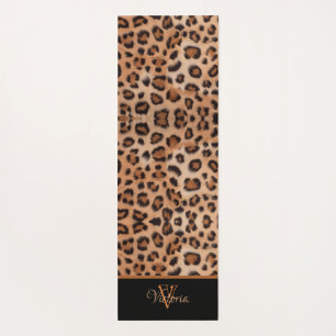 Tapis De Yoga Adoptez Votre Côté Sauvage avec une Impression de 