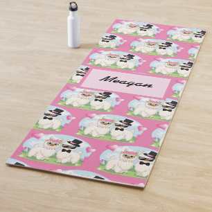 Tapis De Yoga Adorables Llama Love Cute Llama