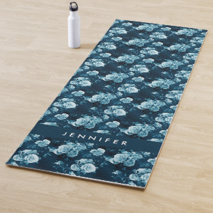 Tapis De Yoga Ajoutez votre motif   classique nommé de rose de
