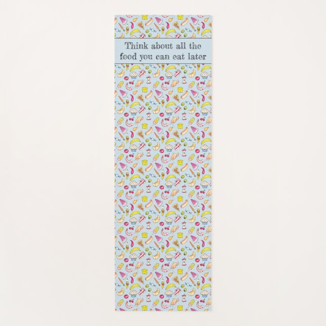 Tapis De Yoga Alimentation (Devant)