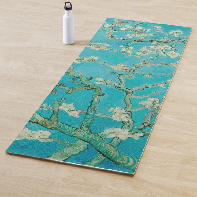 Tapis De Yoga Almond Blossom Van Gogh (En situation)