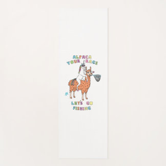 Tapis De Yoga Alpaca Vos Sacs Allons Pêcher Unicorn