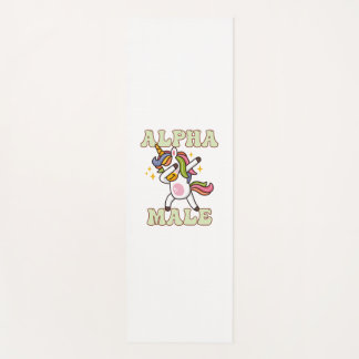 Tapis De Yoga Alpha Homme Ironique Unicorne 1