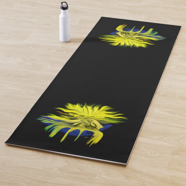 Tapis De Yoga Amour dauphin (En situation)