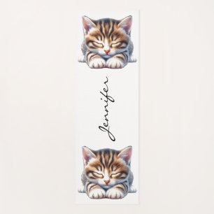 Tapis De Yoga Amoureux des chats Yoga Mat