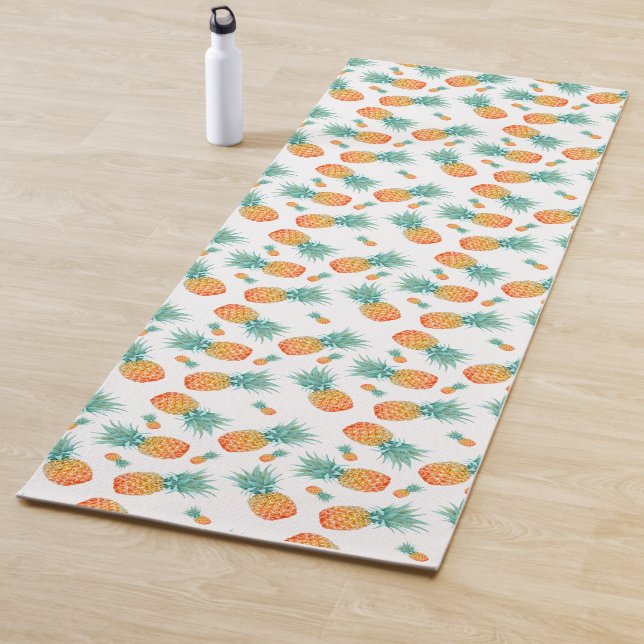 Tapis De Yoga Ananas (En situation)