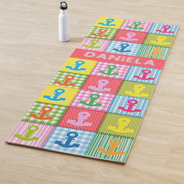 Tapis De Yoga Ancres Yoga Mat (En situation)