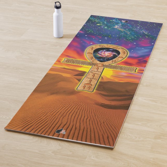 Tapis De Yoga Ankh (En situation)