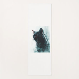 Tapis De Yoga Apocalypse de chat Zombie