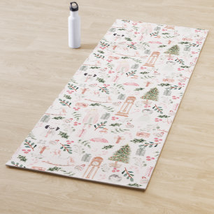 Tapis De Yoga Aquarelle Nutcracker Holiday