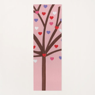 Tapis De Yoga Arbre de coeur