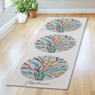 Tapis De Yoga Arbre de vie personnalisé