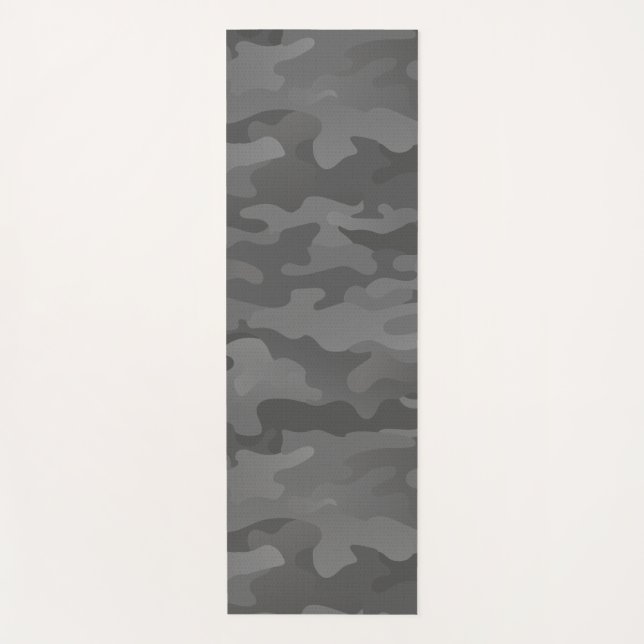 Tapis De Yoga Ardoise Gris furtif Camo Yoga Mat (Devant)