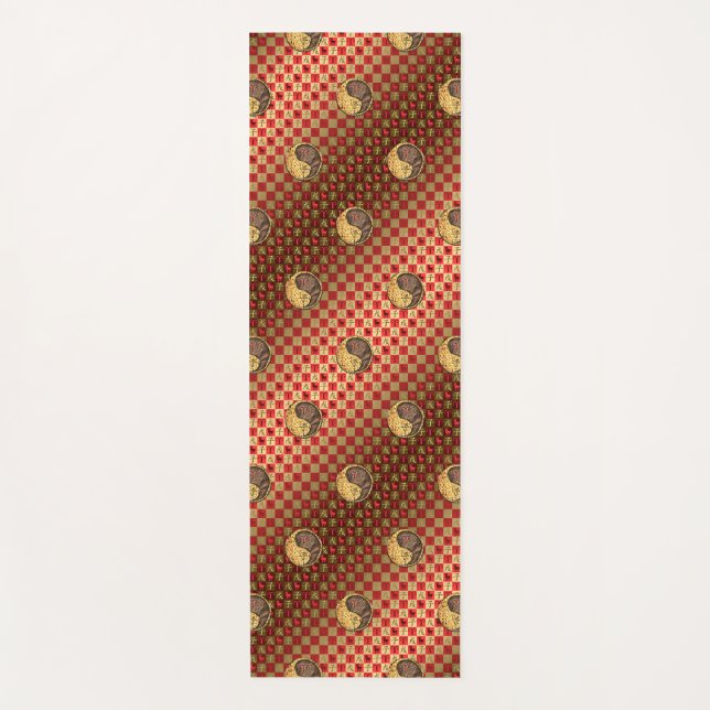 Tapis De Yoga Aries & Earth Rat (Devant)