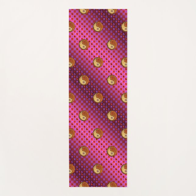 Tapis De Yoga Aries & Wood Rooster (Devant)