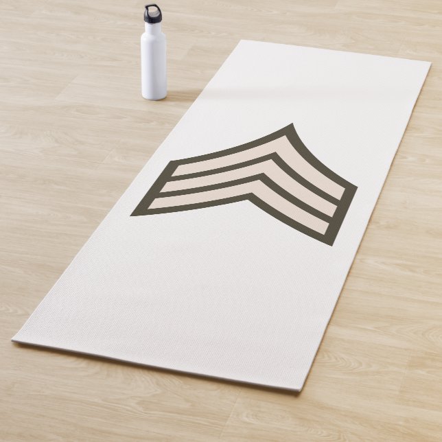 Tapis De Yoga Army Sergeant rank (En situation)