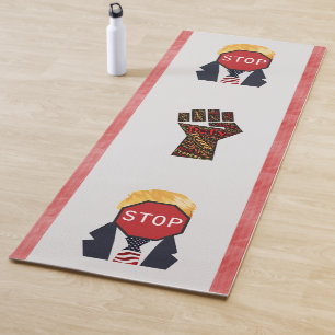 Tapis De Yoga Arrêtez Trump Yoga Mat