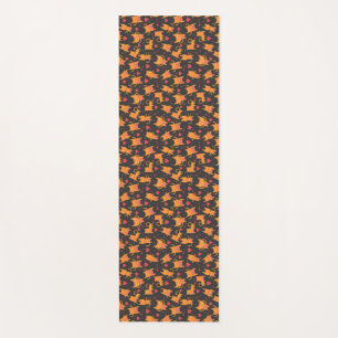 Tapis De Yoga Art du chat   Cute Chat Motif Enfant