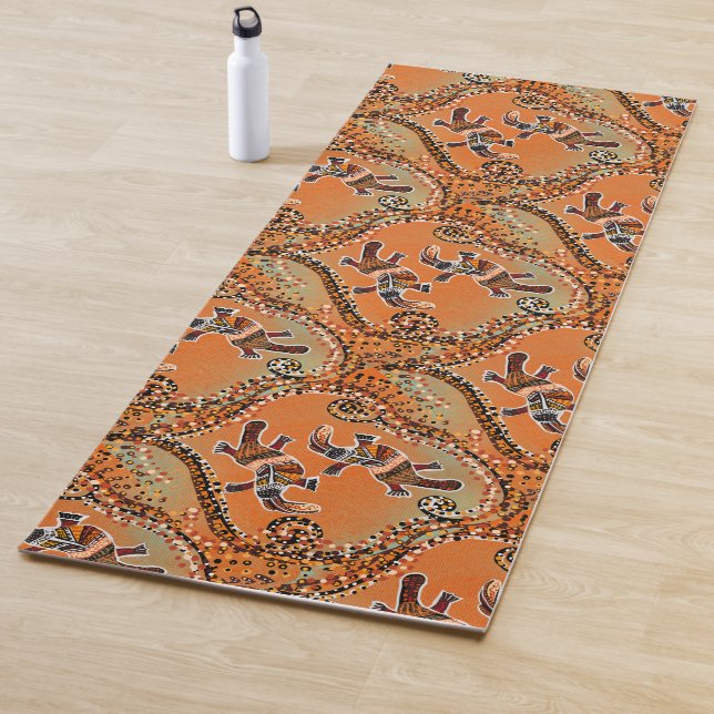 TAPIS DE YOGA ART DU PLATYPUS        (En situation)