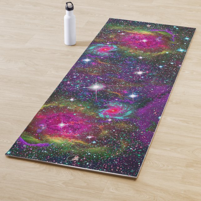 Tapis De Yoga Atmosphère Star Field Yoga Mat (En situation)