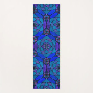 Tapis de yoga au mandala riche en bijoux