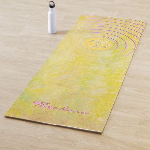 Tapis De Yoga AUM "Imperial Yellow"