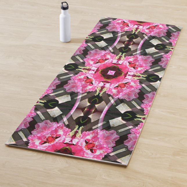 Tapis De Yoga Avions Hydrangea.... (En situation)