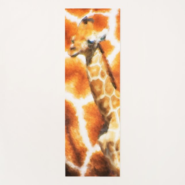 Tapis De Yoga Baby Giraffe (Devant)