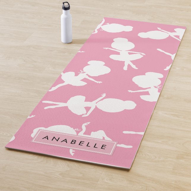 Tapis De Yoga Ballerina Motif, Filles de ballet, Danse, Votre No (En situation)