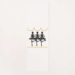 Tapis De Yoga Ballerinas à Halloween