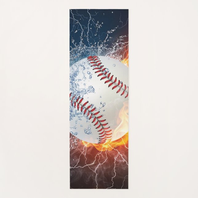 Tapis De Yoga Baseball (Devant)