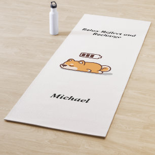 Tapis De Yoga Batterie de couchage de chien charge énergie amusa