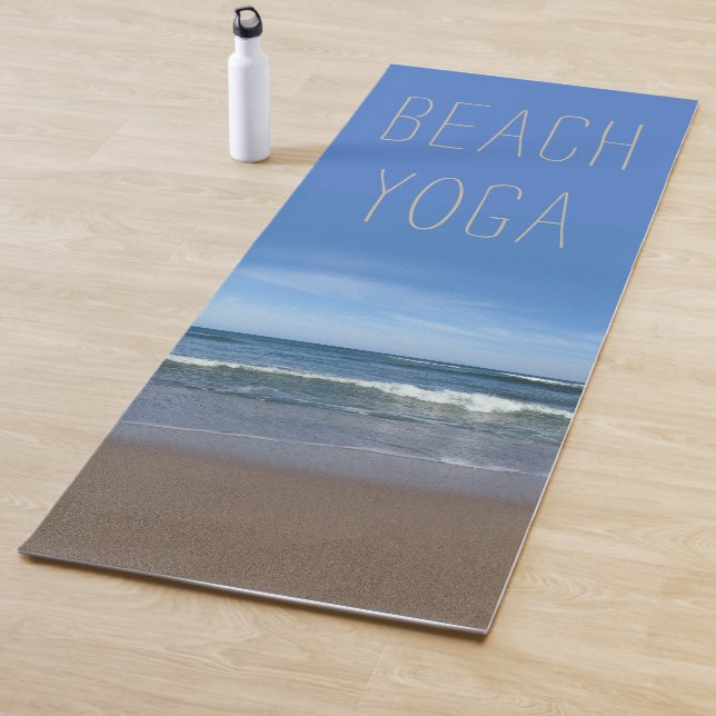 Tapis De Yoga Beach Yoga Mat (texte personnalisable) (En situation)