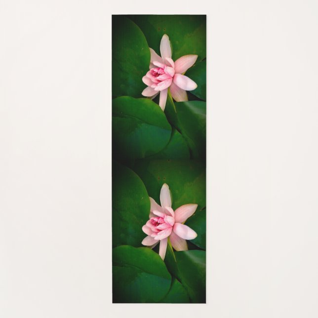 Tapis De Yoga Belle Fleur Lotus (Devant)