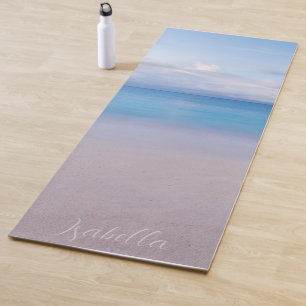 Tapis De Yoga Belle plage Ocean Sea Personnalisé