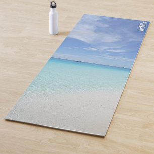 Tapis De Yoga Belle Plage Scène Personnalisée